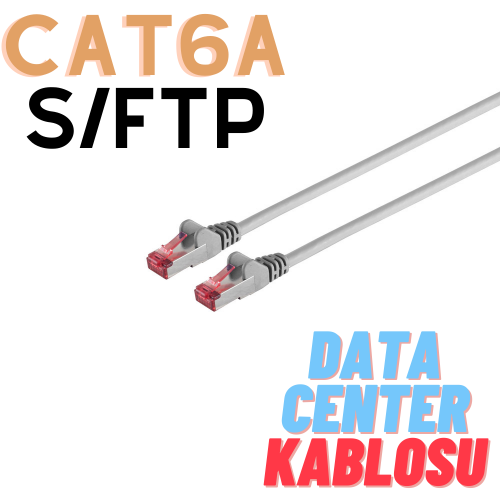 IRENIS CAT6A S/FTP Ethernet Data Center Kablosu, 30 Metre