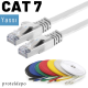 IRENIS CAT7 FTP Yassı  Ethernet (İnternet, Lan, Network) Kablosu, 25 cm