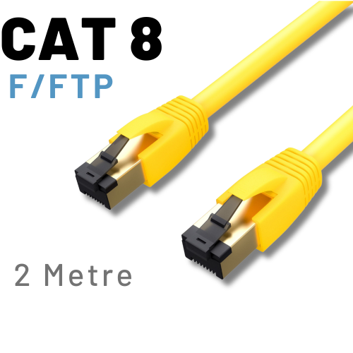 IRENIS CAT8 F/FTP LSZH Ethernet Patch Kablo, 2 Metre