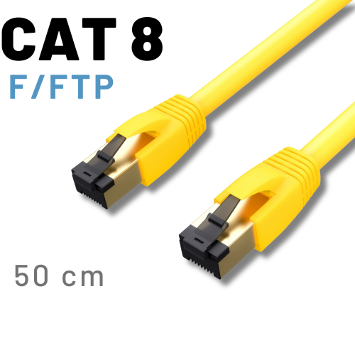 IRENIS CAT8 F/FTP LSZH Ethernet Patch Kablo, 50 cm