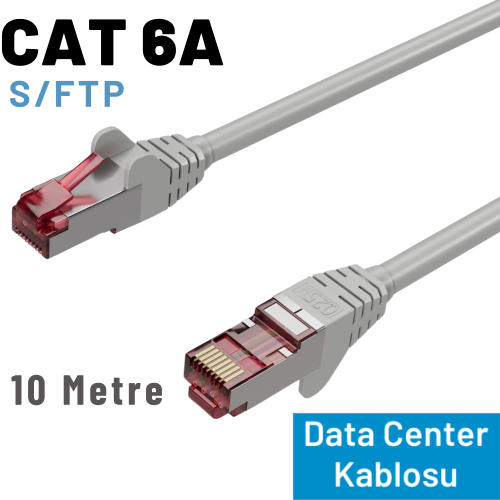 IRENIS CAT6A S/FTP Ethernet Data Center Kablosu, 10 Metre