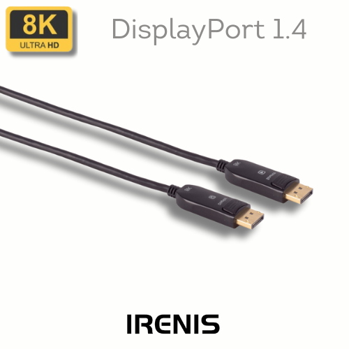 Optik Displayport Kablo 8K, 7,50 Metre