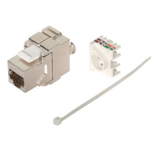 IRENIS CAT6A 500 Mhz RJ45 Keystone Jack