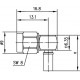 TELEGÄRTNER SMA-Konnektör, RG-58 için