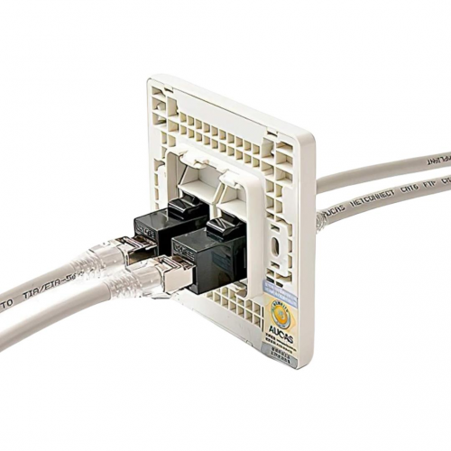 IRENIS CAT6 UTP RJ45 Keystone Aletsiz Montaj Adaptör