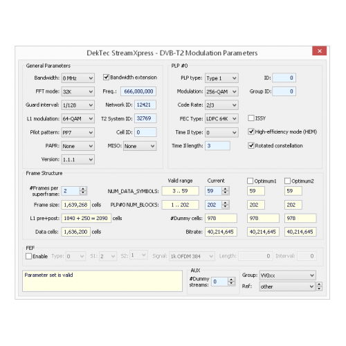 DekTec DTA-2107 - L-Bandı (Uydu) Modülatör, çoklu standart