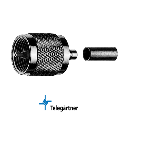 UHF Straight Plug Crimp