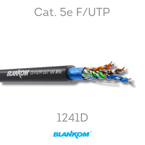 Cat 5e 24/1 AWG F/UTP Dış Mekan PVC Ethernet Kablosu (İstediğiniz uzunlukta sipariş edebilirsiniz)