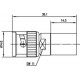 TELEGÄRTNER BNC Erkek Konnektor, H1000 için