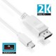 Apple (Mini DP) / DisplayPort Kablo 1.50 metre, 2K FullHD