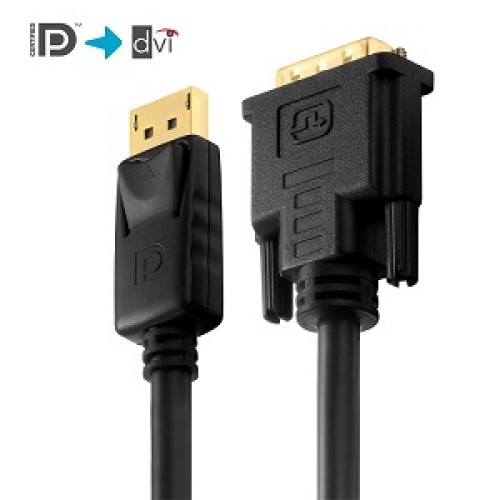 10 metre DisplayPort/DVI Kablo 2K (1080p) FullHD, WUXGA