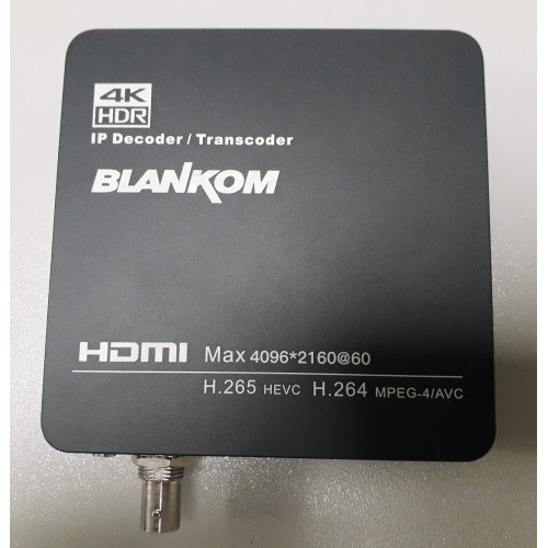 BLANKOM 4K (UHD) IP Dekoder | HDD-276