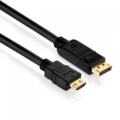 3 metre DisplayPort/HDMI Kablo, 2K (1080p) FullHD, WUXGA