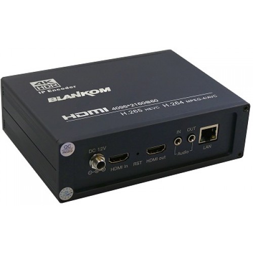 BLANKOM 4K (UHD) IP Streamer ve Enkoder, HDMI girişli | HDE-276