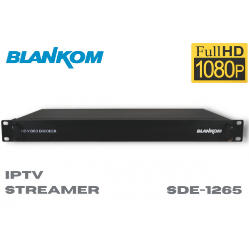 BLANKOM HD-SDI Girişli Profesyonel IP Streamer & Encoder