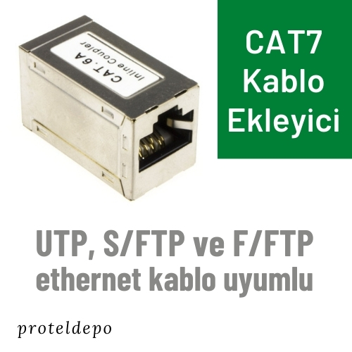 IRENIS CAT7 Ethernet Kablo Ekleyici, Uzatma Aparatı