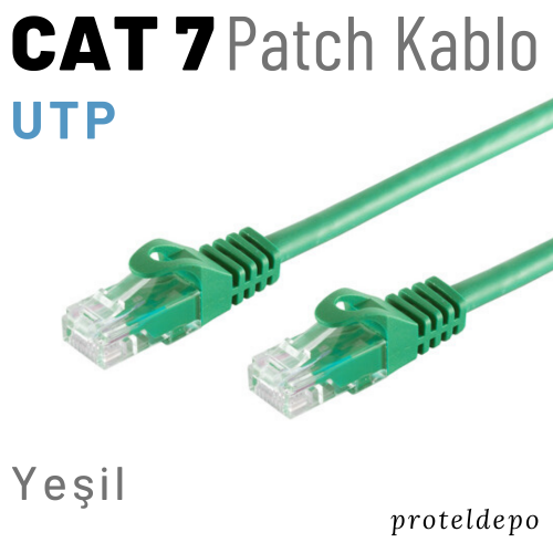 IRENIS CAT7 Ethernet Network İnternet Lan Kablosu, 7.50 Metre