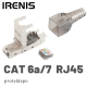 IRENIS RJ45 Aletsiz Montaj tipi Konnektör, Cat.7/6A/6 FTP, S/FTP için