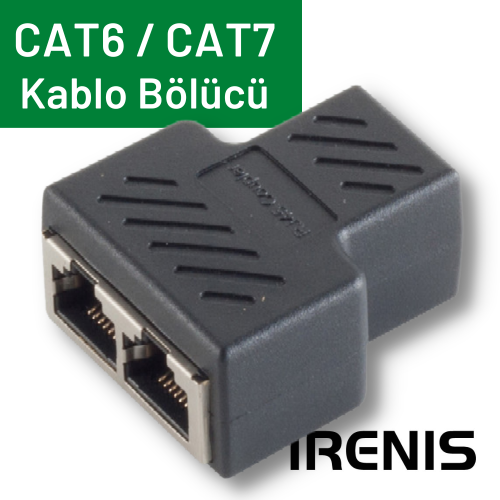 IRENIS RJ-45 Y Bölücü, STP, PVC