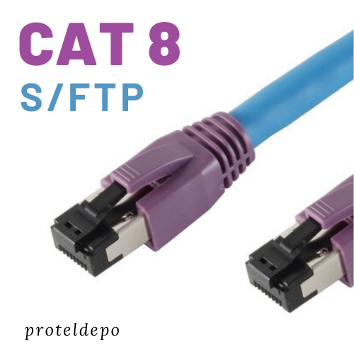 IRENIS CAT8 S/FTP LSZH Ethernet Patch Kablo, 7.50 Metre