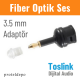 Toslink / 3.5mm Fiber Optik Adaptör