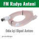 IRENIS FM Radyo Oda İçi Anten (Tuner, Müzik Sistemi İçin)