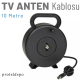 TV Anten Kablosu, Makaralı, 10 metre  