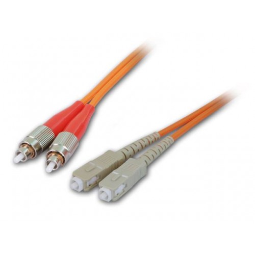 SC/ST 50/125 MM Duplex FO Patch cord/Jumper - 2 metre