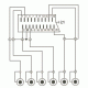 IRENIS SCART - RCA (Tos) Uzatma Kablosu Stereo  2m