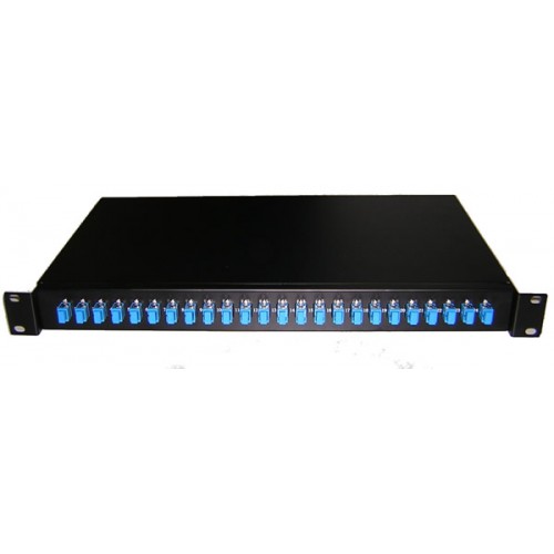 24'lü Patch Panel SC/SM adaptörlü