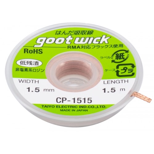 GOOT Wick CP-1515 Lehim Sökme Teli 1.5m